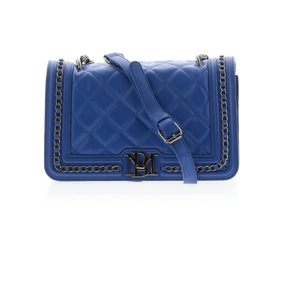 Badgley Mischka Handbags - Badgley Mischka Blue Crossbody